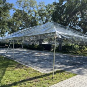 40 x 100 Clear Top Tent