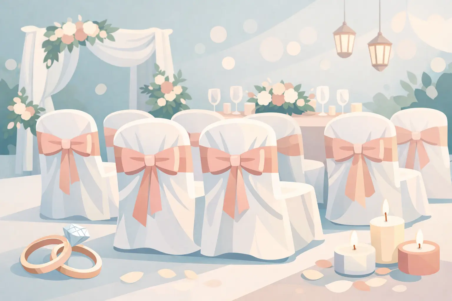 Chair Cover Rentals for Weddings That Work