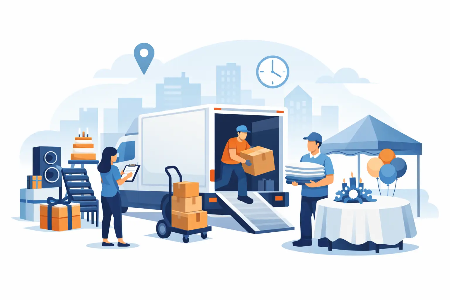Event Delivery and Pickup Service That Works