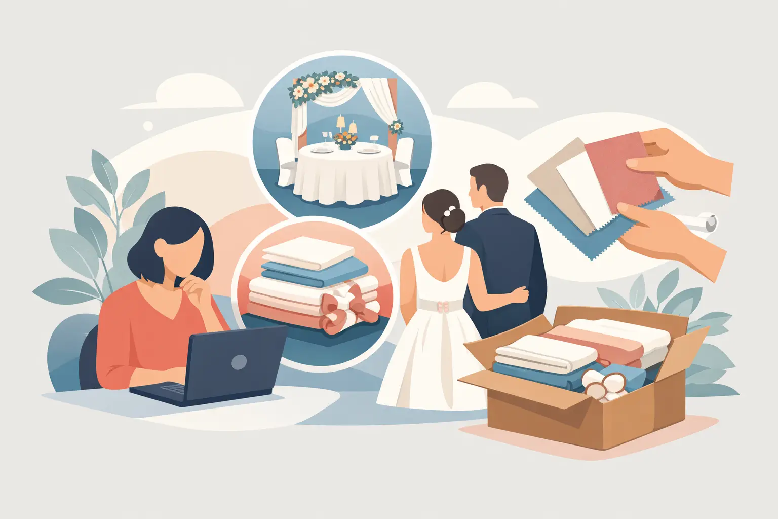 How to Rent Wedding Linens Without Stress