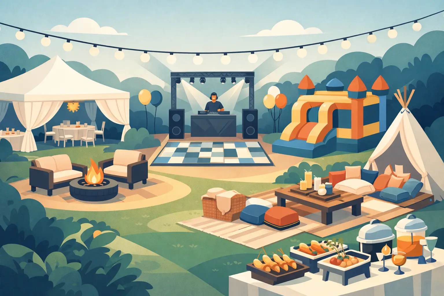 10 Best Backyard Party Rental Upgrades