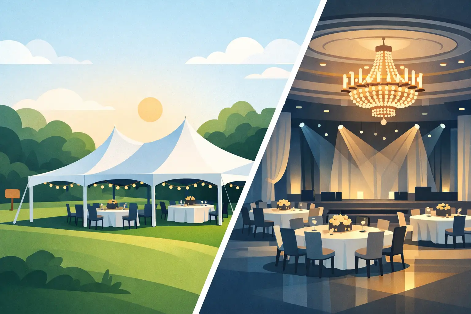 Tent Rental vs Venue: Which Fits Your Event?