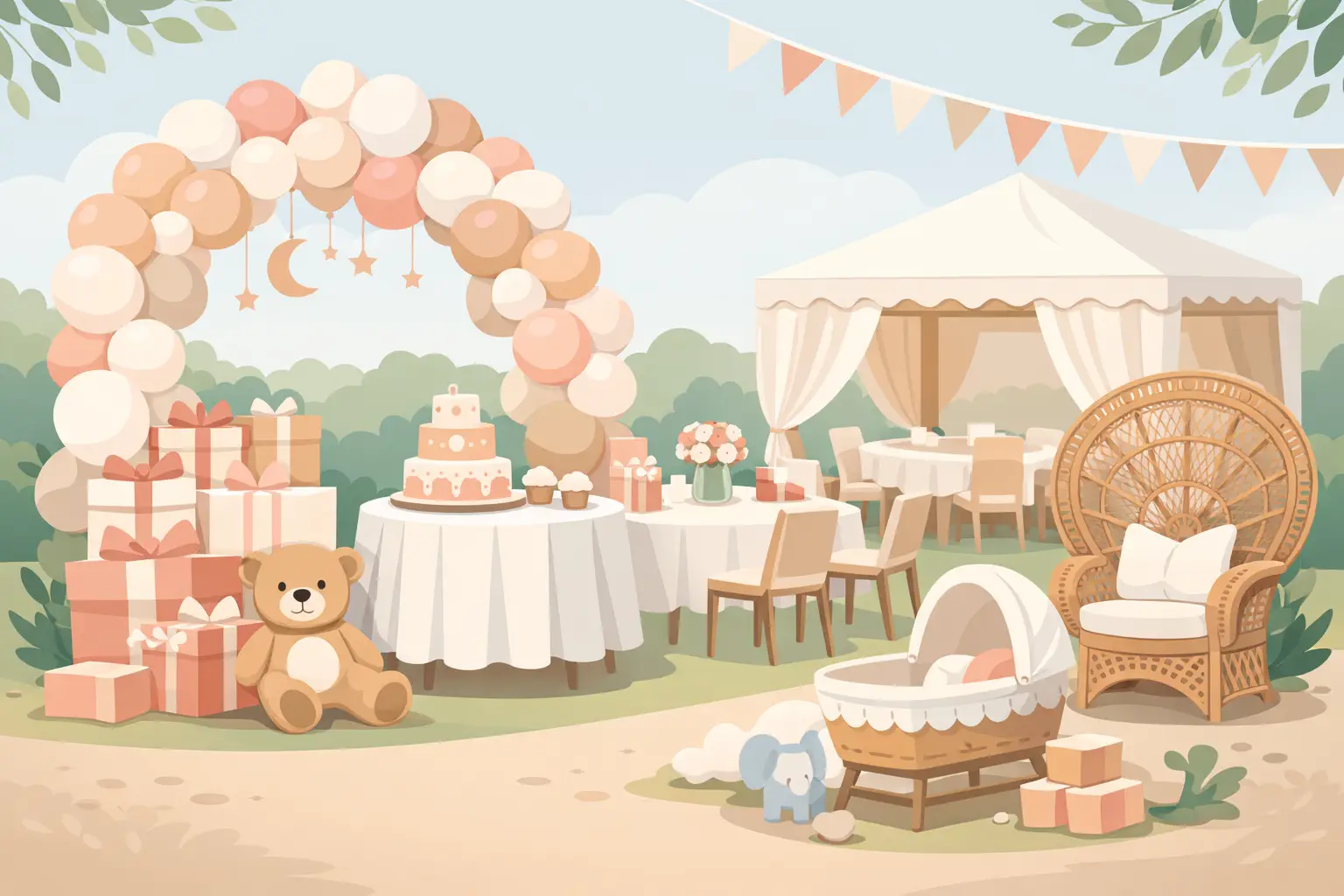 Best Rentals for Baby Shower Parties That Feel Easy