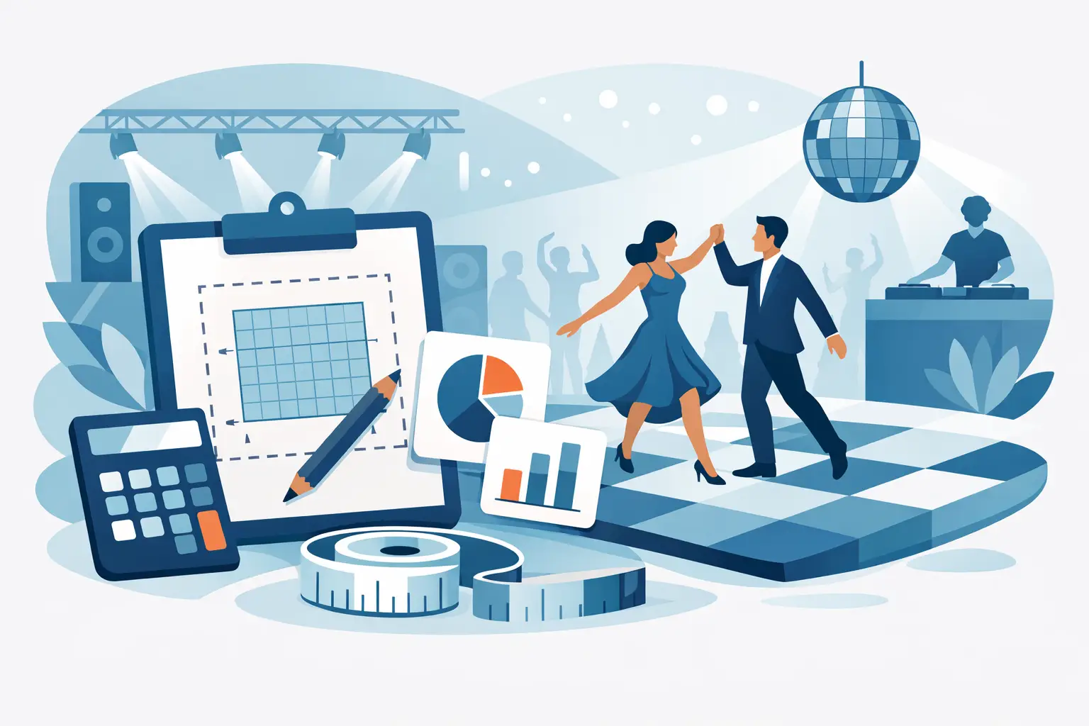 Dance Floor Size Calculator for Any Event