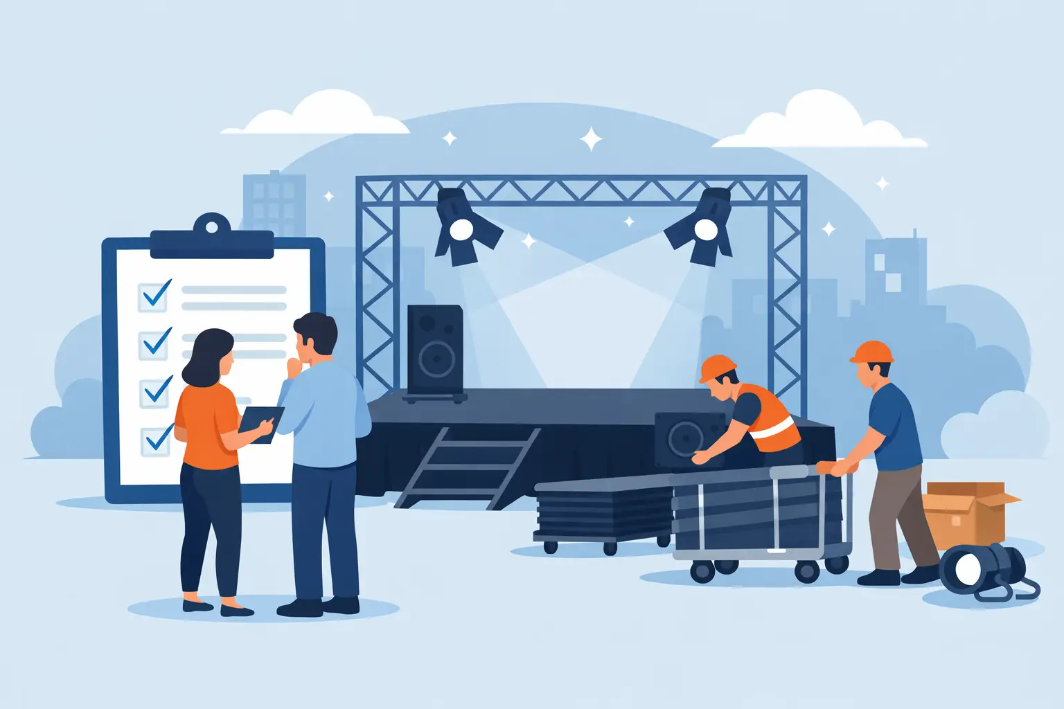 How to Rent Event Staging Without Surprises