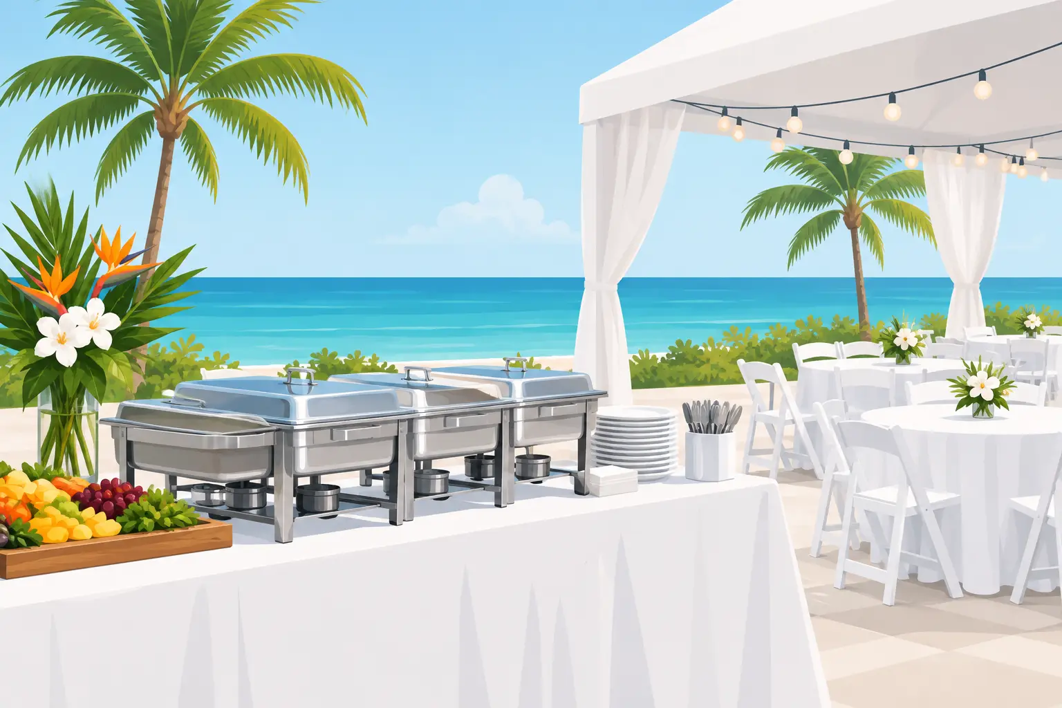 Best Catering Rental Essentials for Florida Events