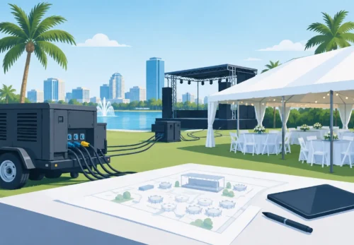 Event Power Planning for Central Florida Events