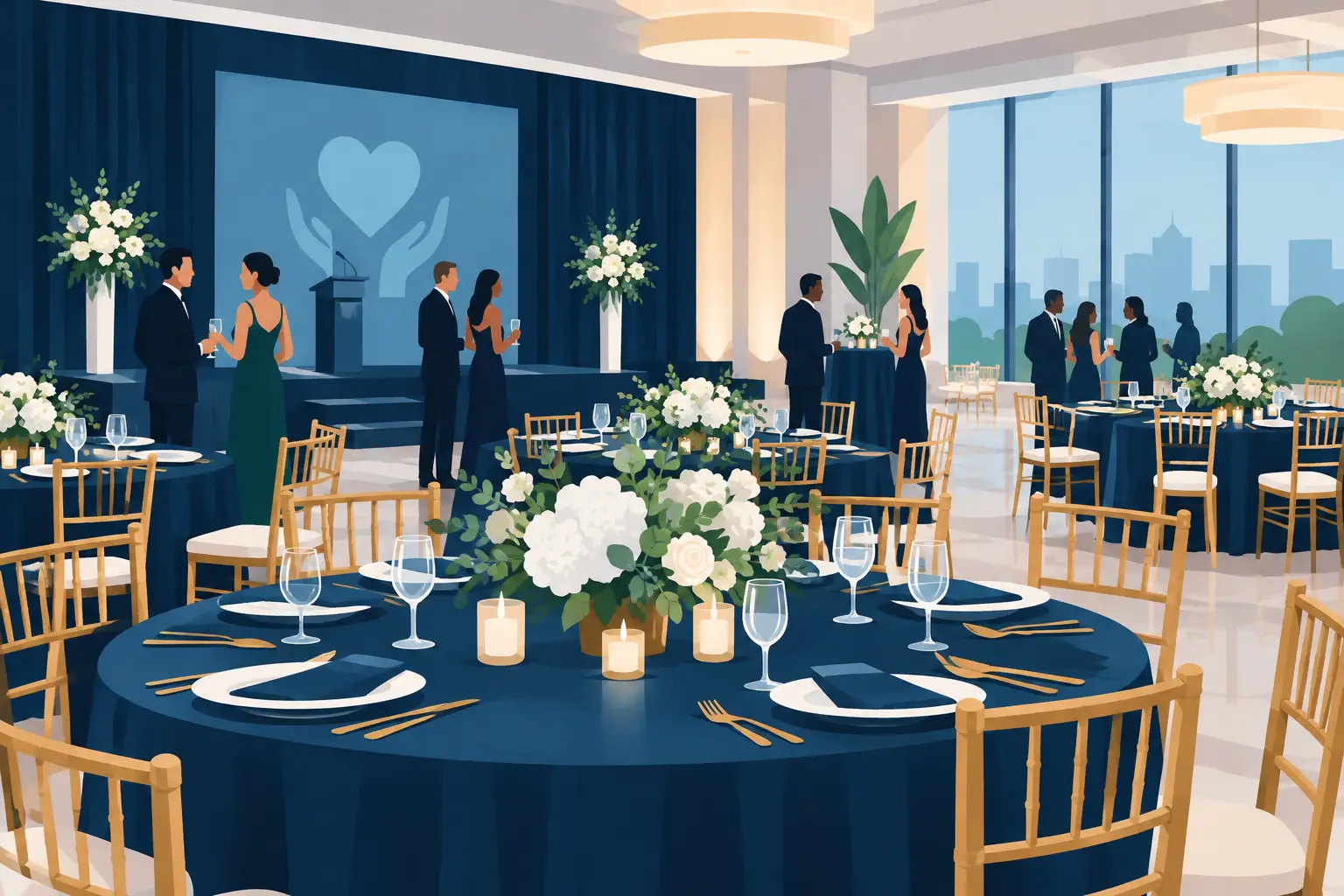 Nonprofit Gala Rentals That Keep Events Running