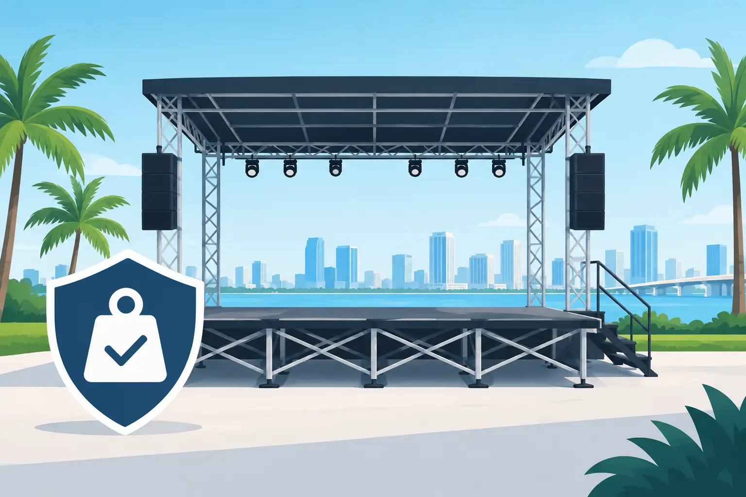 Stage Weight Capacity for Safer Florida Events