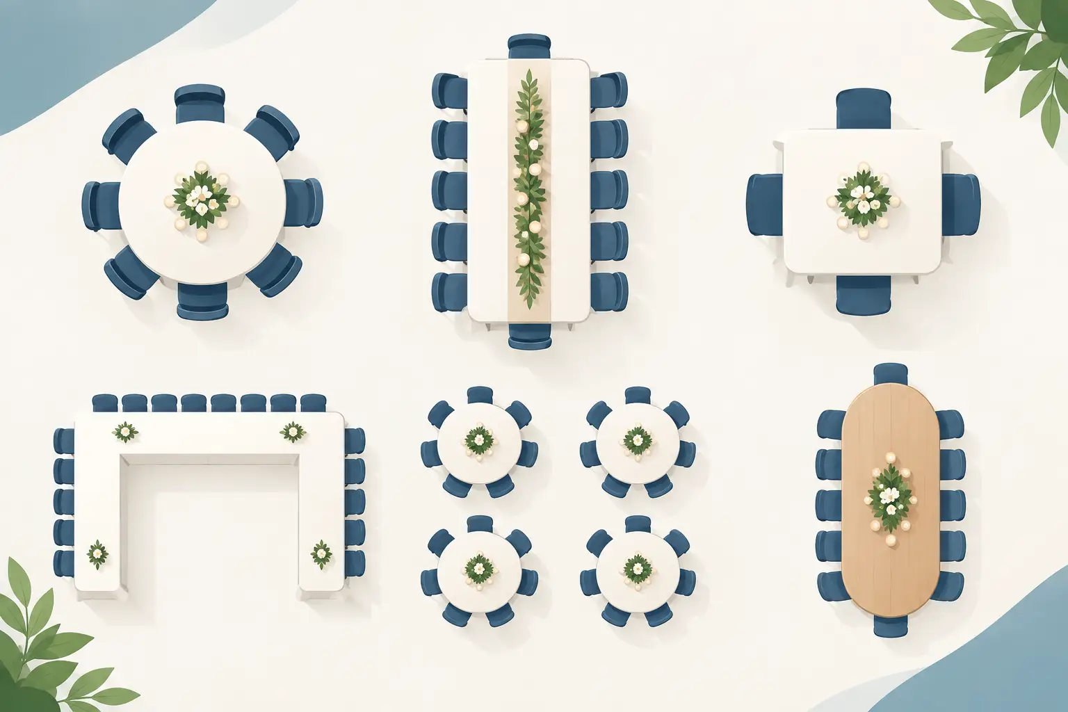 Table Shapes That Make Event Layouts Work